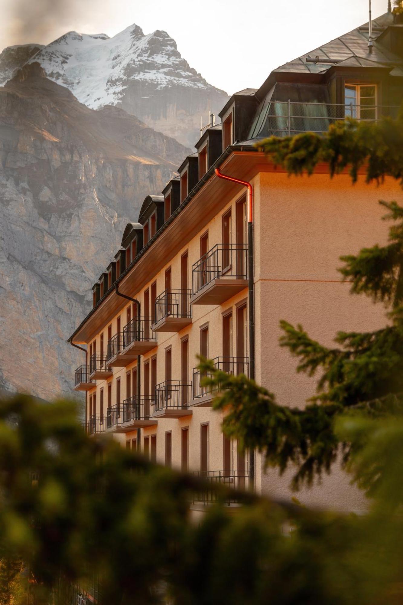 Hotel Muerren Palace Exterior foto