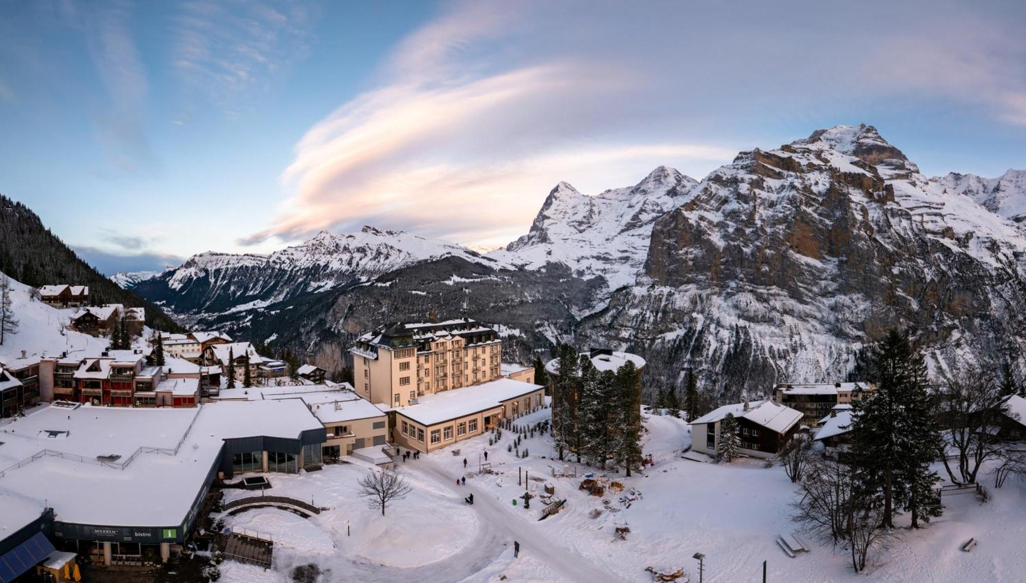 Hotel Muerren Palace Exterior foto