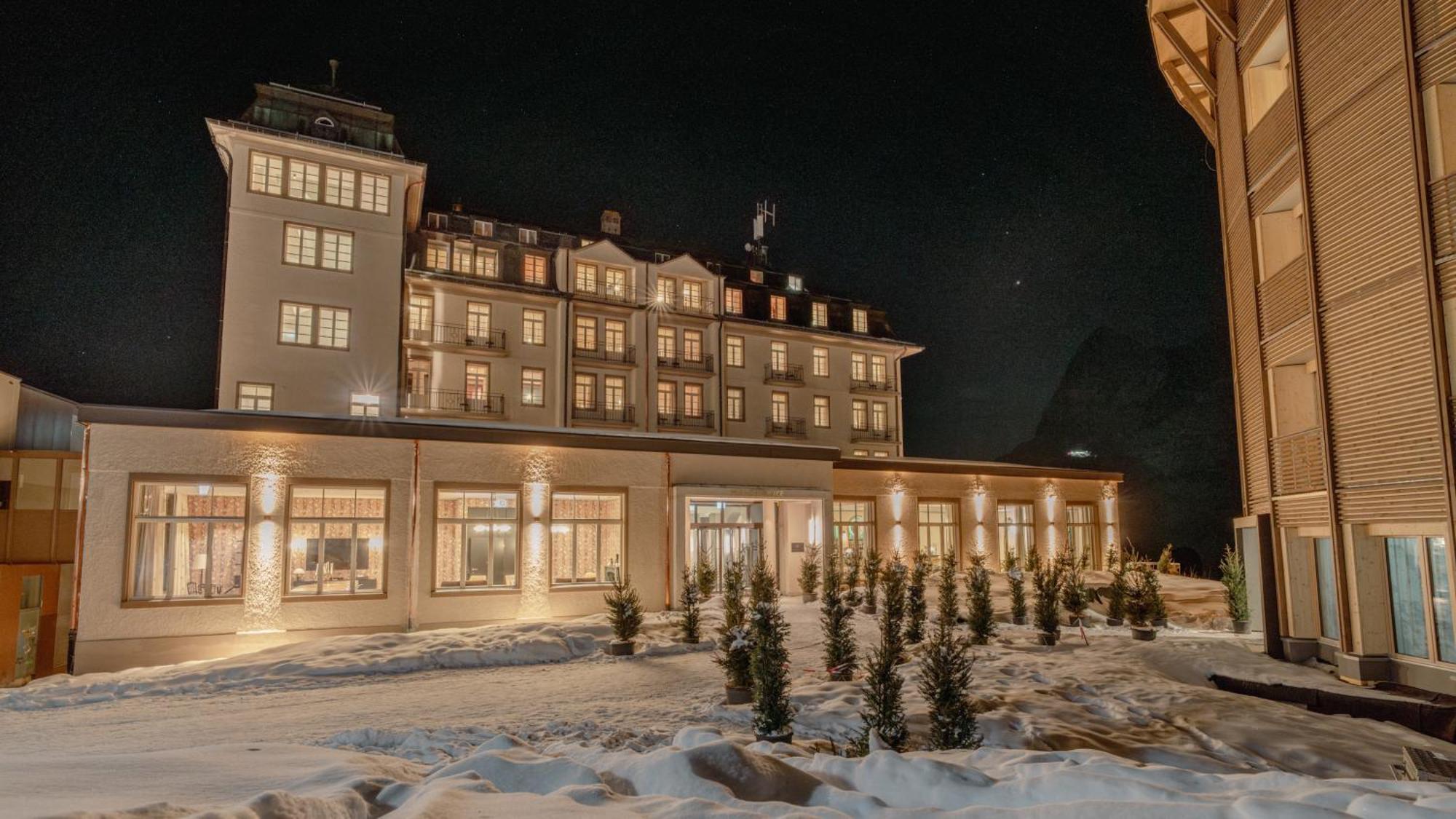Hotel Muerren Palace Exterior foto