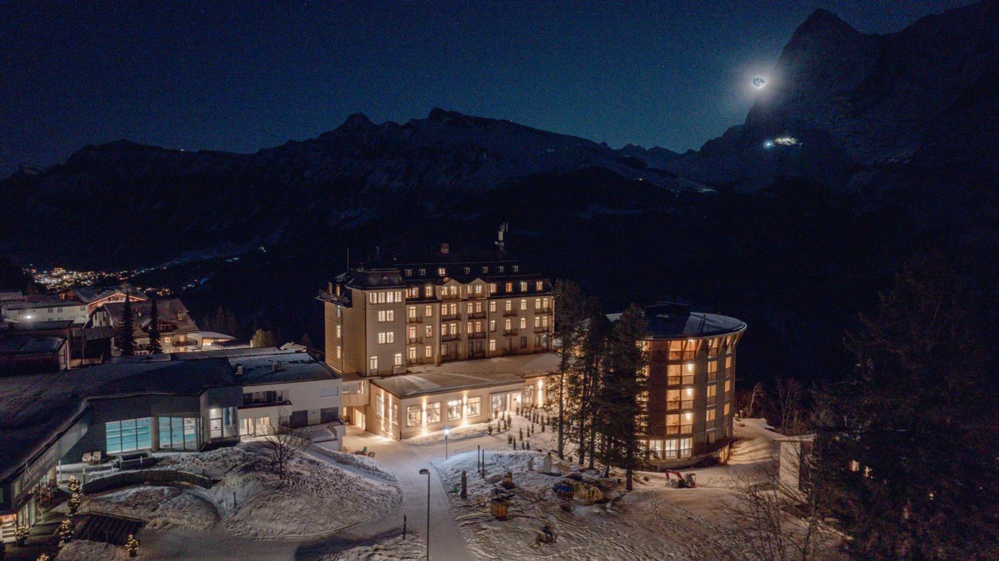Hotel Muerren Palace Exterior foto