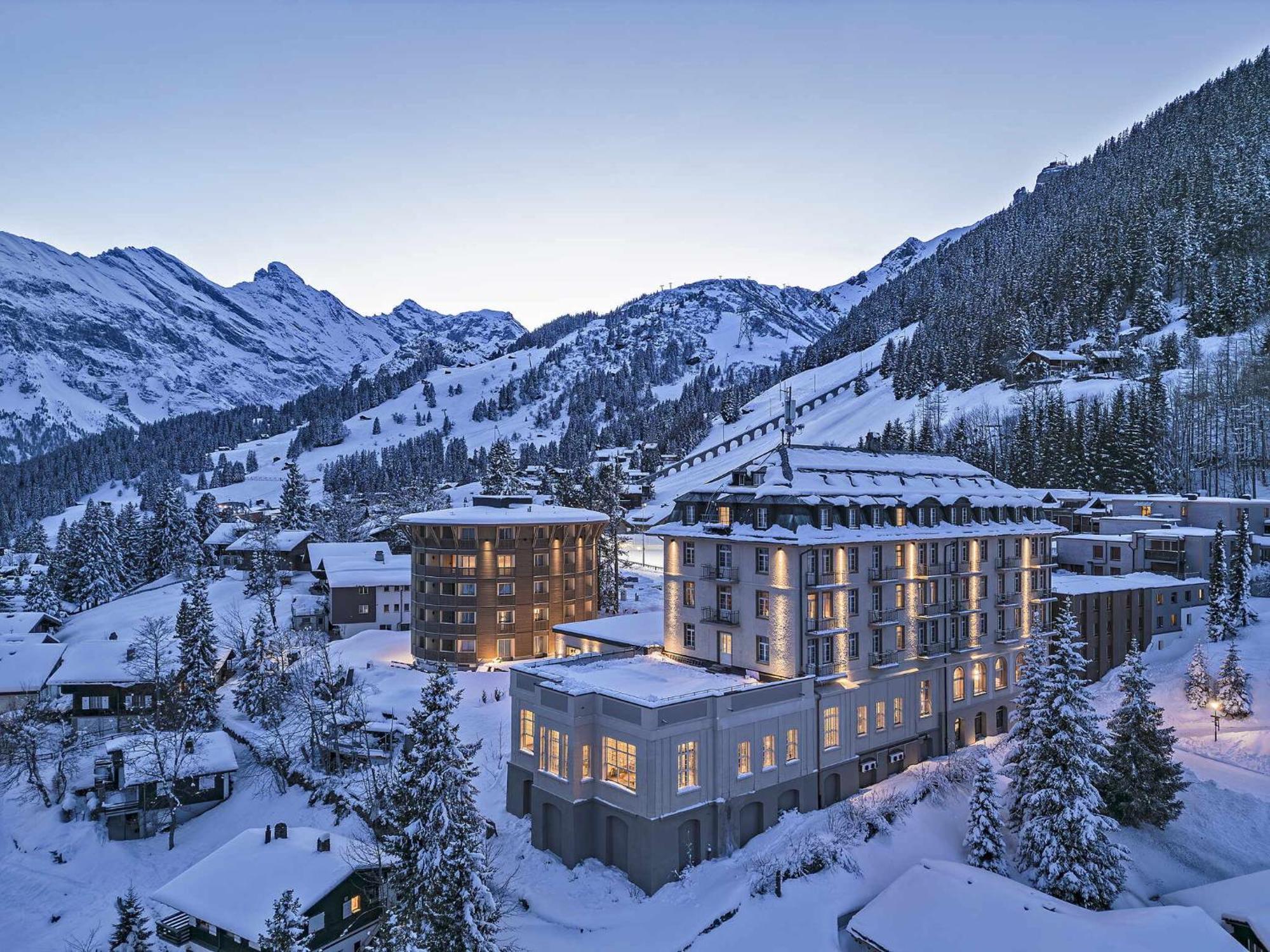 Hotel Muerren Palace Exterior foto