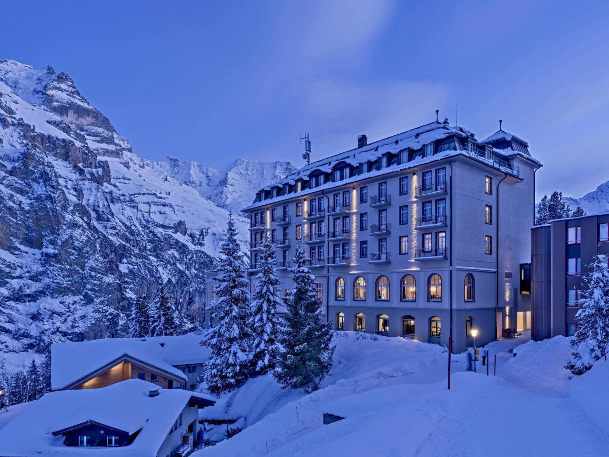 Hotel Muerren Palace Exterior foto